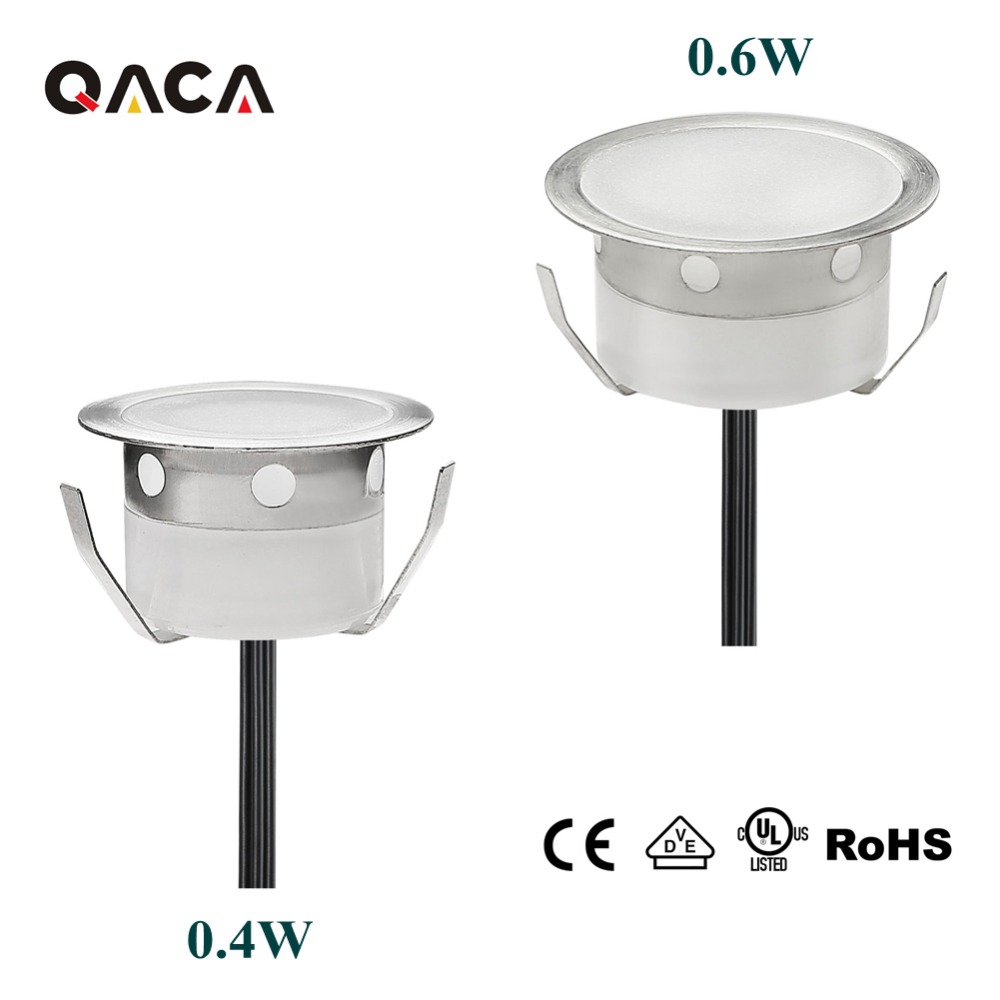 Outdoor Lighting Ground Fixtures - IP67 0.4-0.6 Wát 12 V Mặt