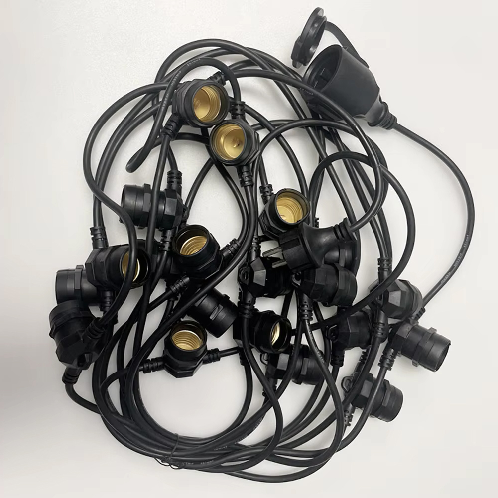 Outdoor Lighting Construction - 10M Cable LED String Commercial Grade