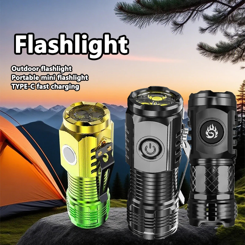 Outdoor Lighting Electric - Super Bright MINI LED Flashlight Torch