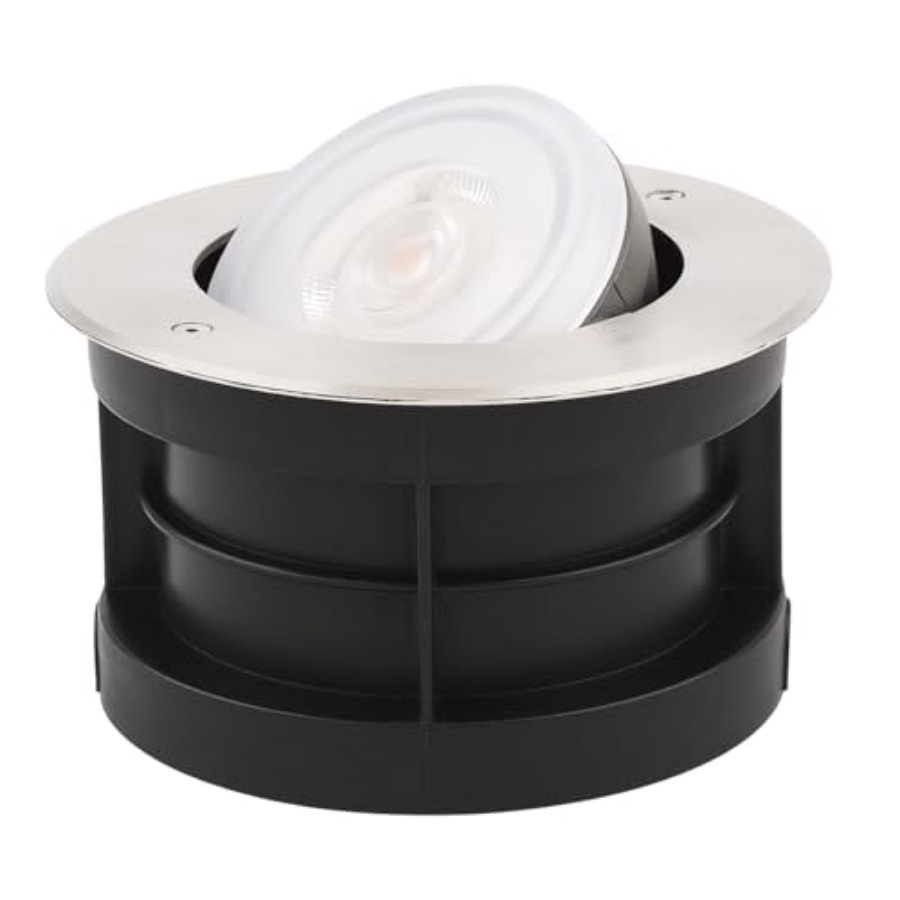 Outdoor Lighting Ground Fixtures - Angle-Adjustable Inground Light for Gardens-Outdoor LED
