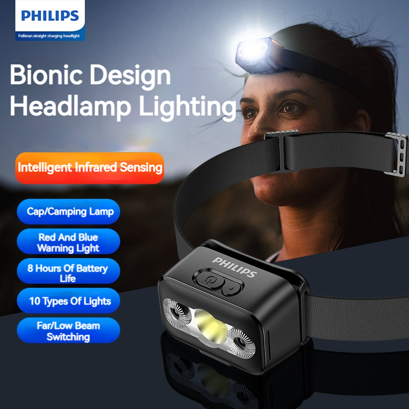 Philips LED Headlamp Sensor He - đánh giá và giá Outdoor Lighting Electric