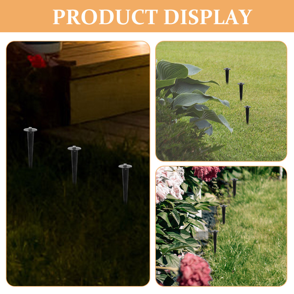 6Pcs Metal Solar Light Stakes  - đánh giá và giá Outdoor Lighting Ground Fixtures