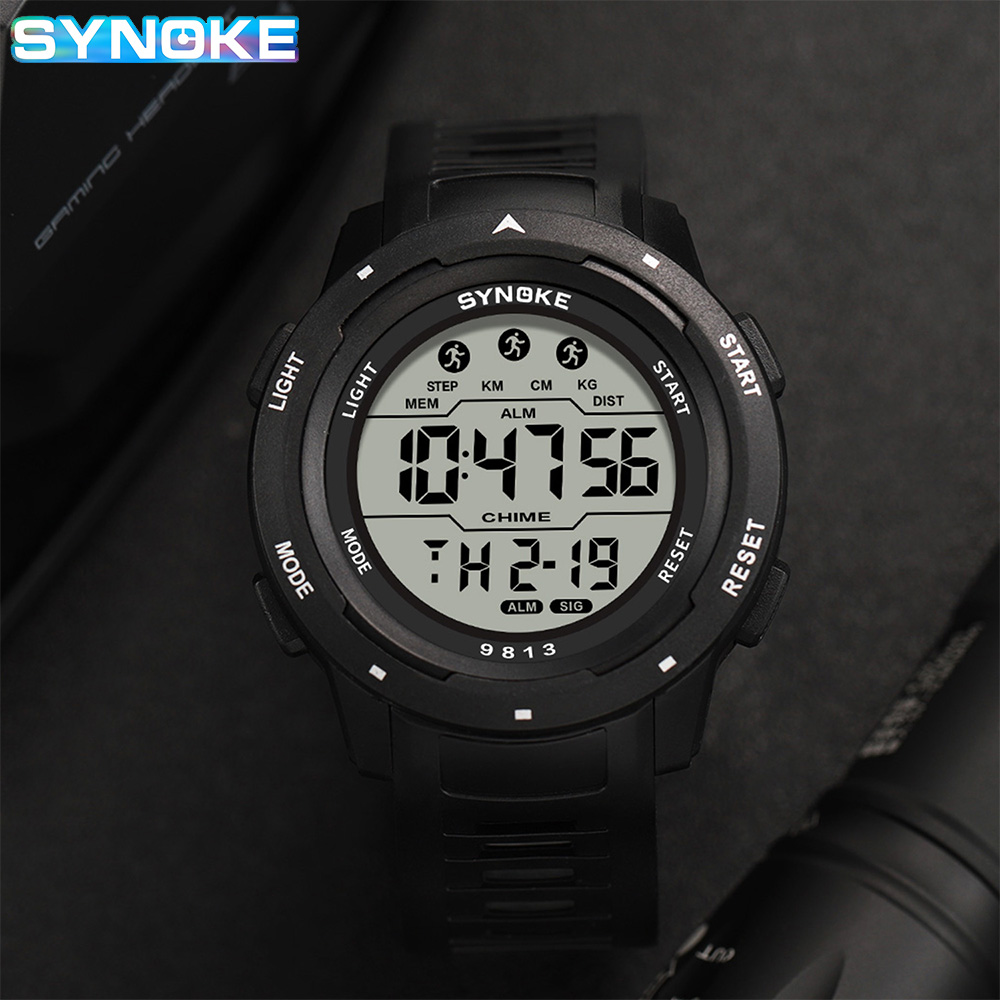 Synoke Couple watches Digital  - đánh giá và giá Outdoor Lighting For Steps