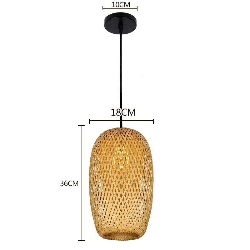 Handmade Wicker Hanging Lamps  - đánh giá và giá Hanging Outdoor Lighting