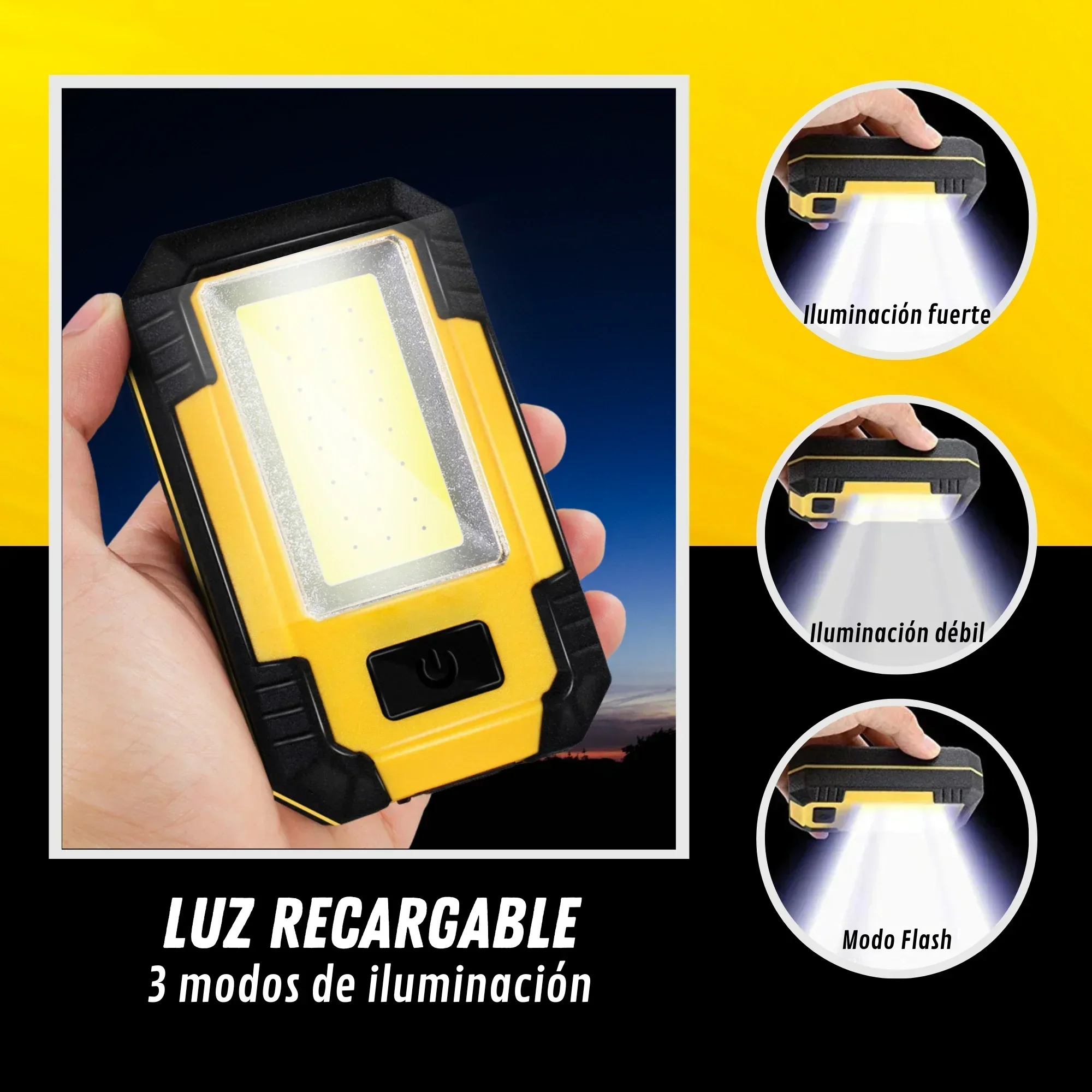 Rechargeable 4000MaH Work Ligh - đánh giá và giá Outdoor Lighting Landscape