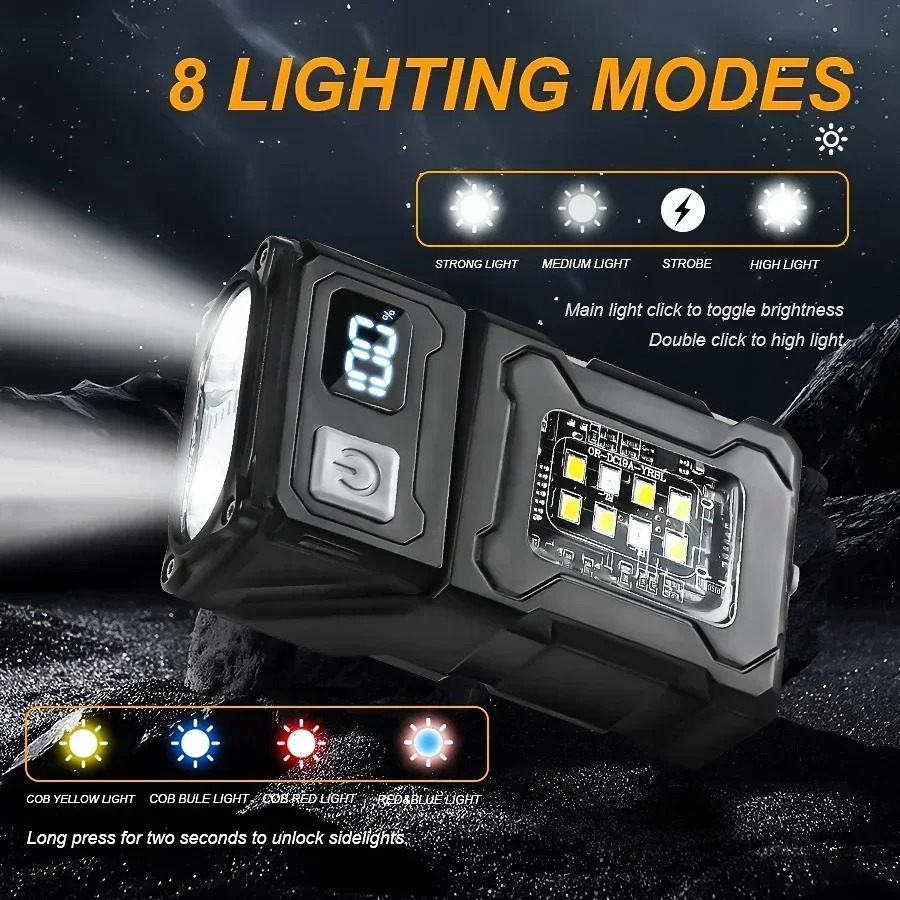 Mini USB Recharge LED Flashlig - đánh giá và giá Outdoor Lighting Electric