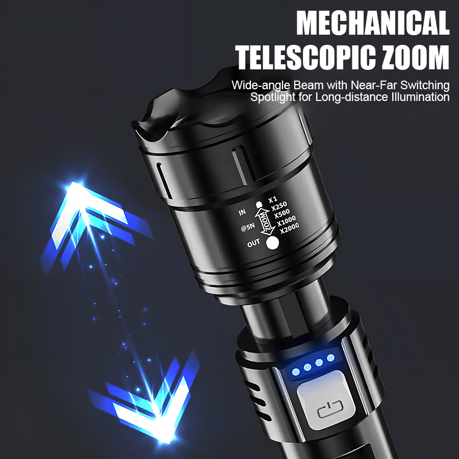 High Power P50 LED Flashlight  - đánh giá và giá Outdoor Lighting Landscape