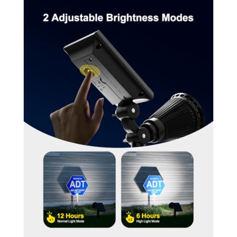 Solar Spotlights Outdoor Water - đánh giá và giá Outdoor Lighting Landscape
