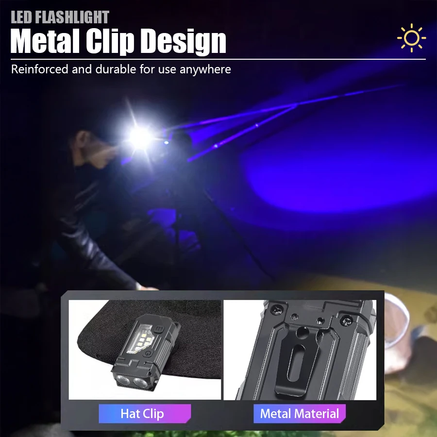 Mini Keychain EDC Flashlight - - đánh giá và giá Outdoor Lighting Black