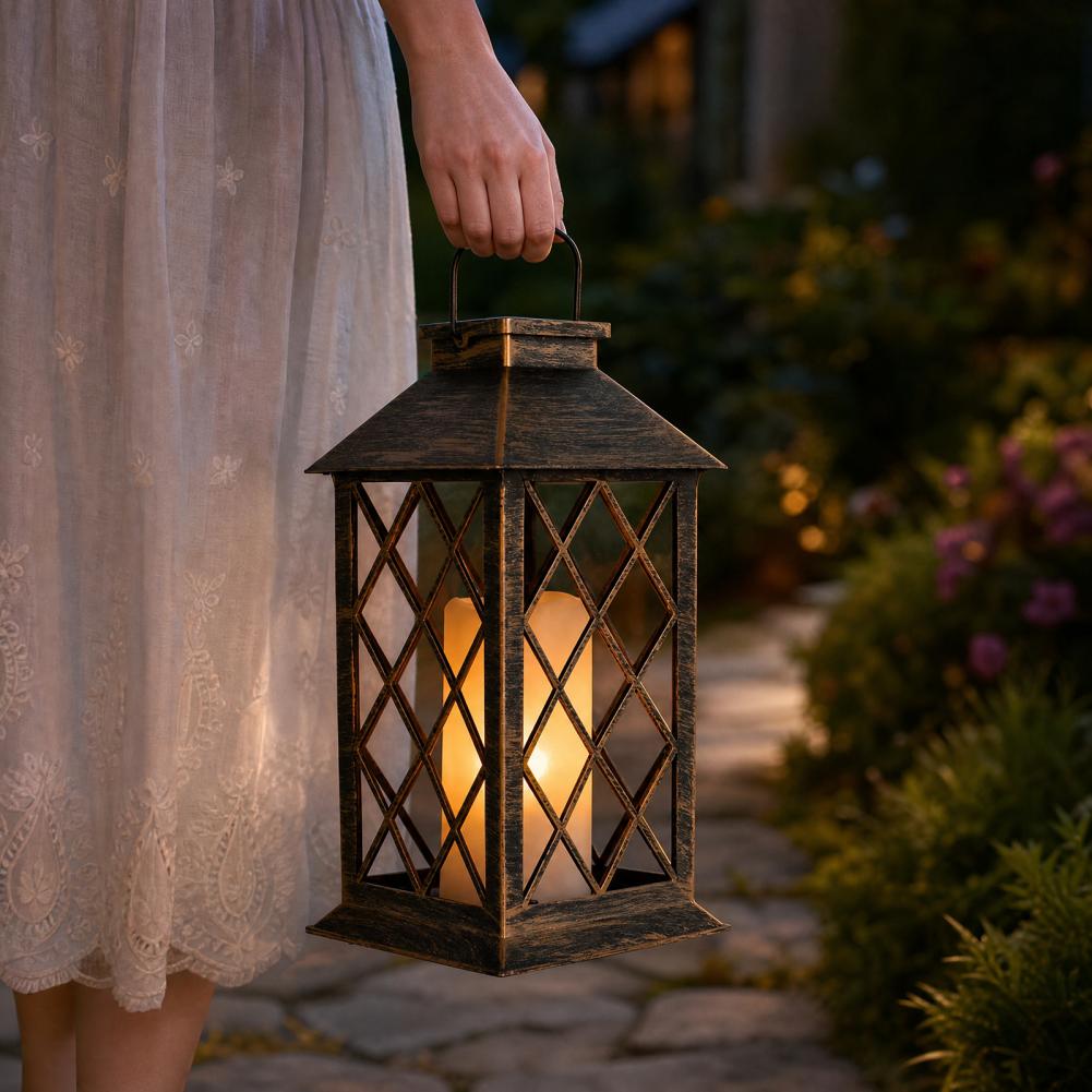 Retro Solar Lantern, Outdoor S - đánh giá và giá Hanging Outdoor Lighting