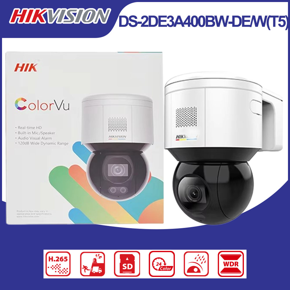 Hikvision DS-2DE3A400BW-DE/W(T - đánh giá và giá Outdoor Lighting Mains Powered