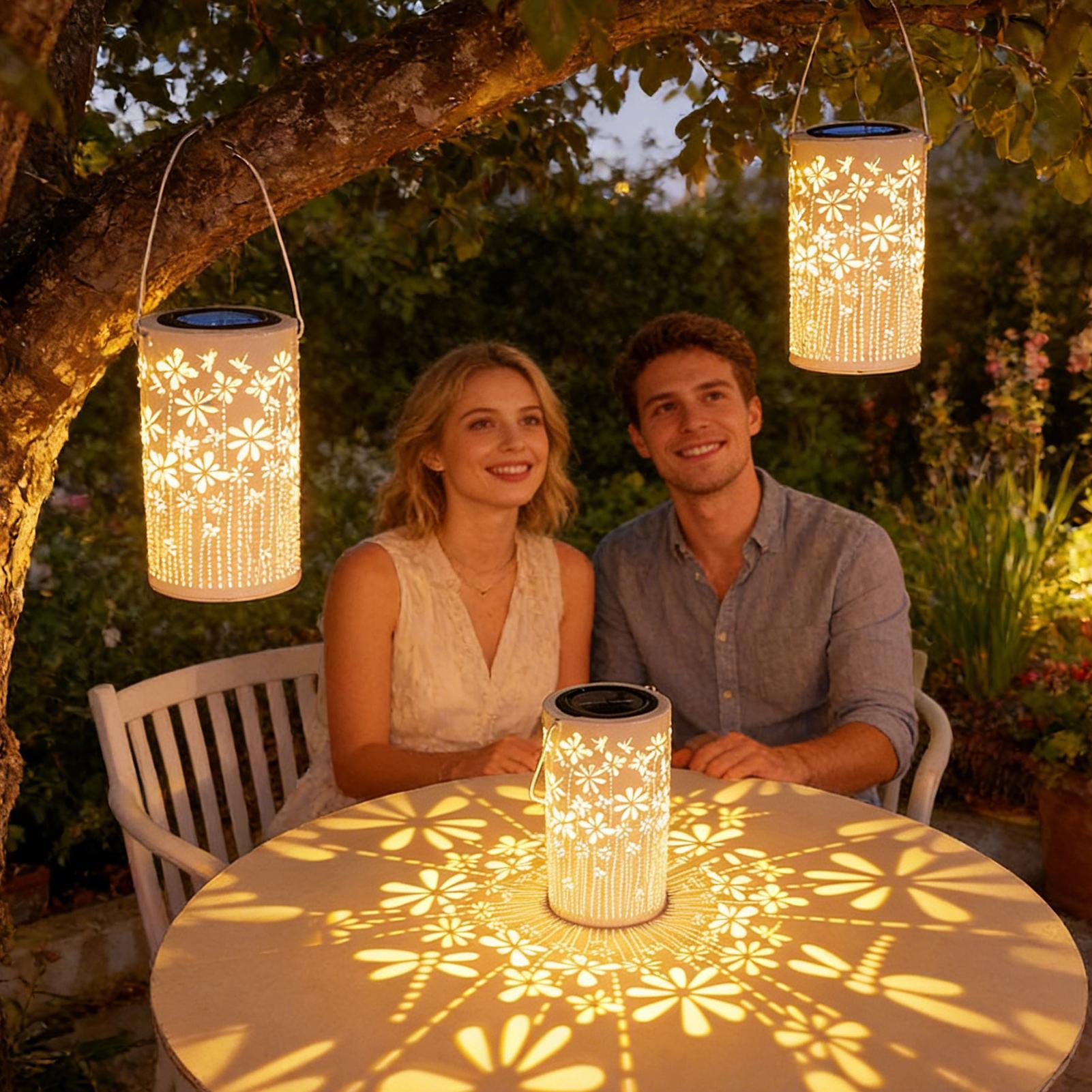 Solar Lanterns Colorful Metal  - đánh giá và giá Outdoor Lighting Landscape