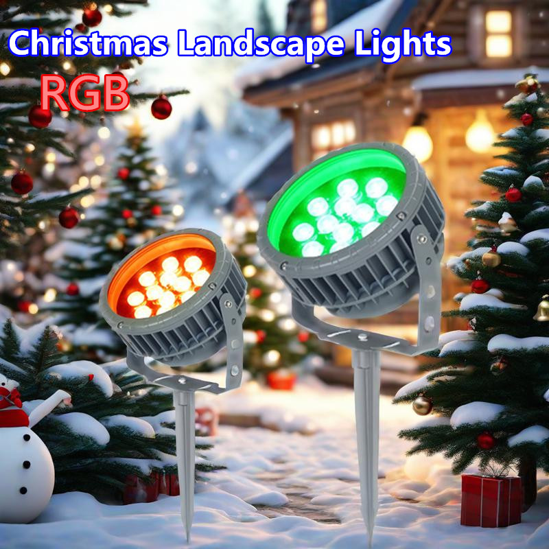 RGB LED Lamp Outdoor Exterior  - đánh giá và giá Outdoor Lighting Ground Fixtures