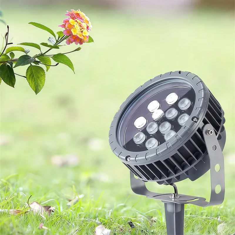 RGB LED Lamp Outdoor Exterior  - đánh giá và giá Outdoor Lighting Ground Fixtures