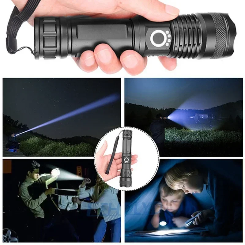 High Power XHP70 Led Flashligh - đánh giá và giá Outdoor Lighting Construction