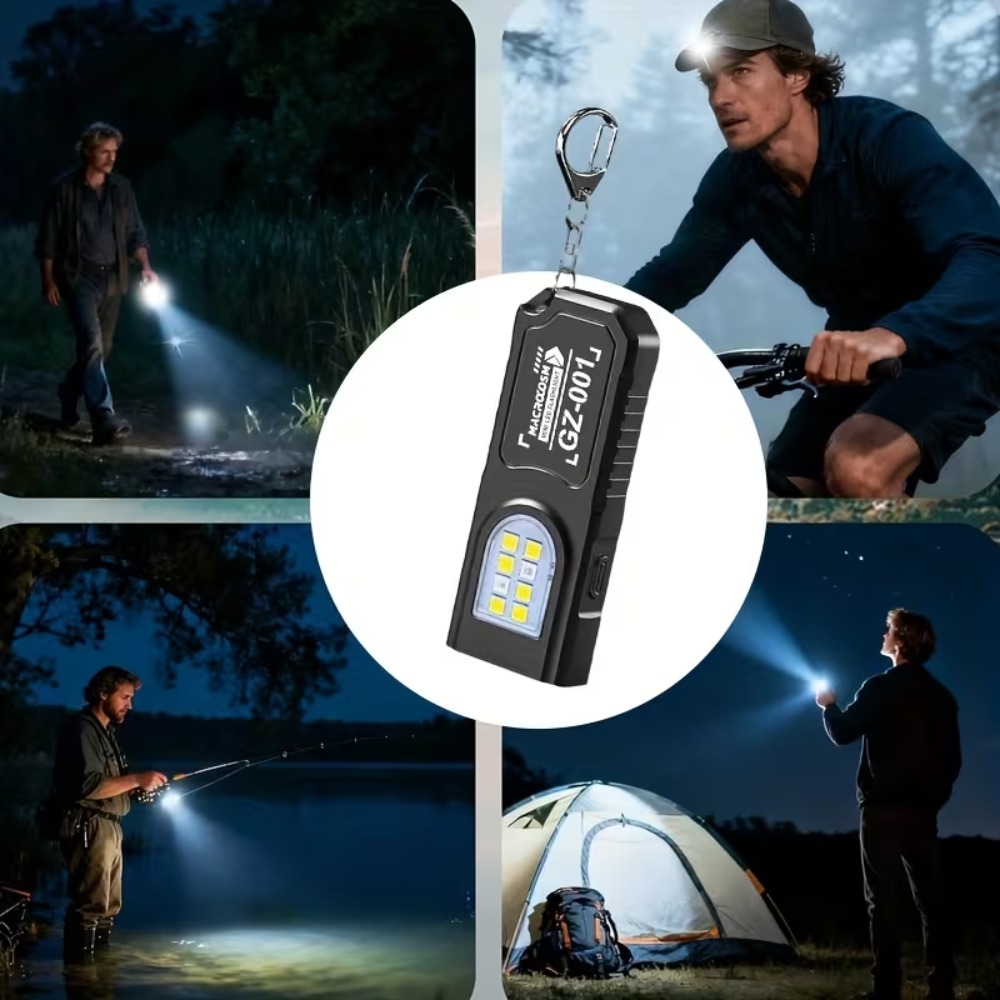 Mini COB LED Keychain Flashlig - đánh giá và giá Outdoor Lighting Electric